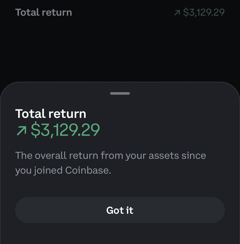 Crypto trade education proof example 2 shared by Stackmode
