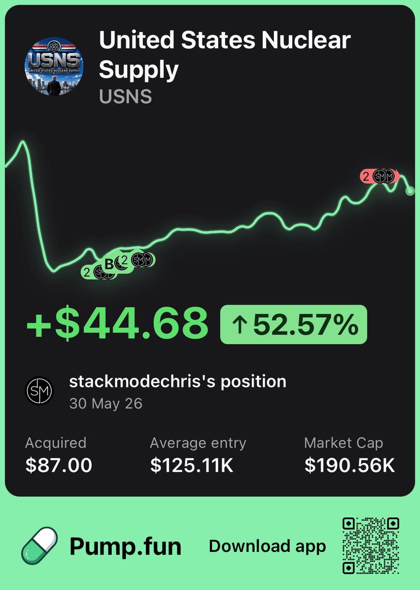 Crypto trade education proof example 4 shared by Stackmode
