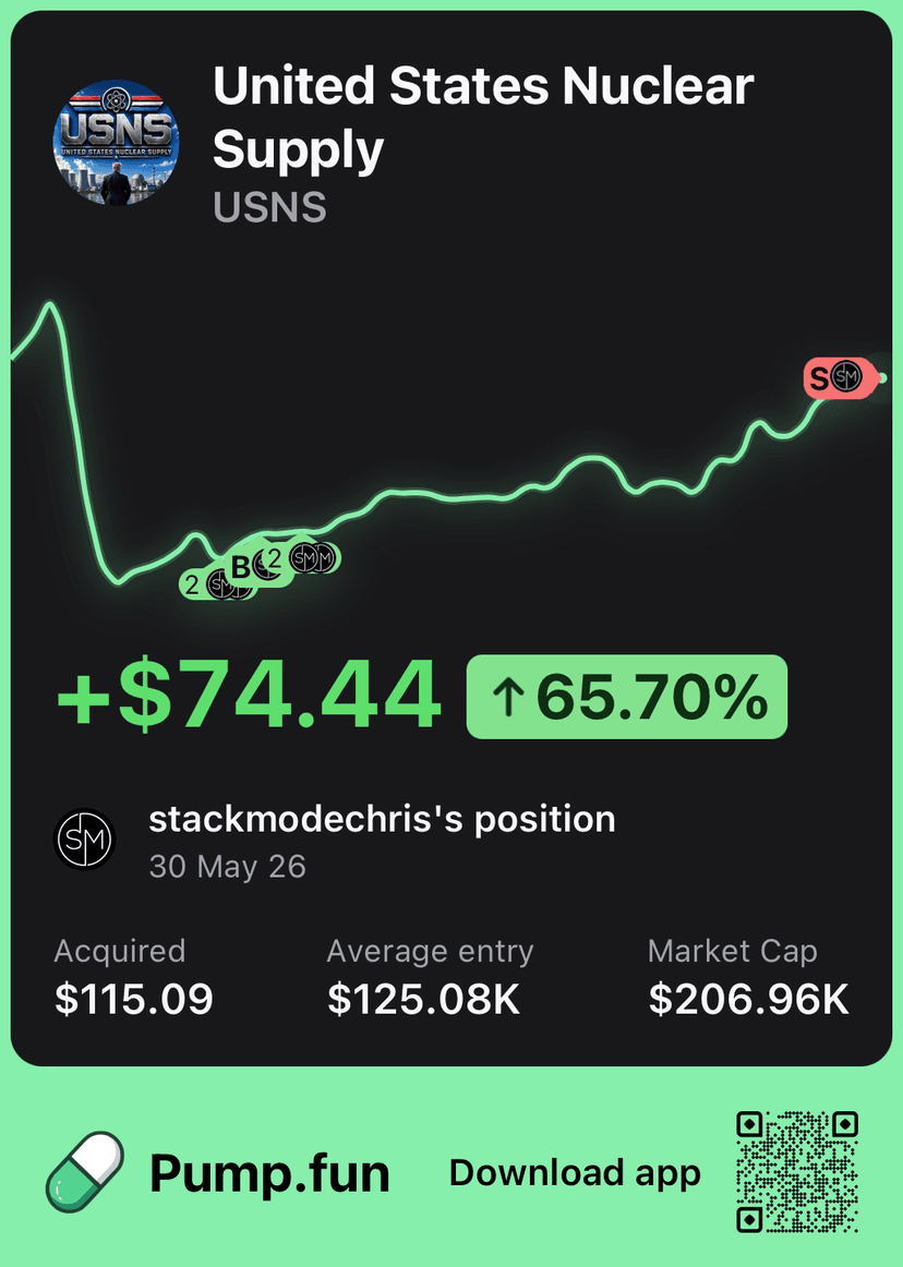 Crypto trade education proof example 5 shared by Stackmode