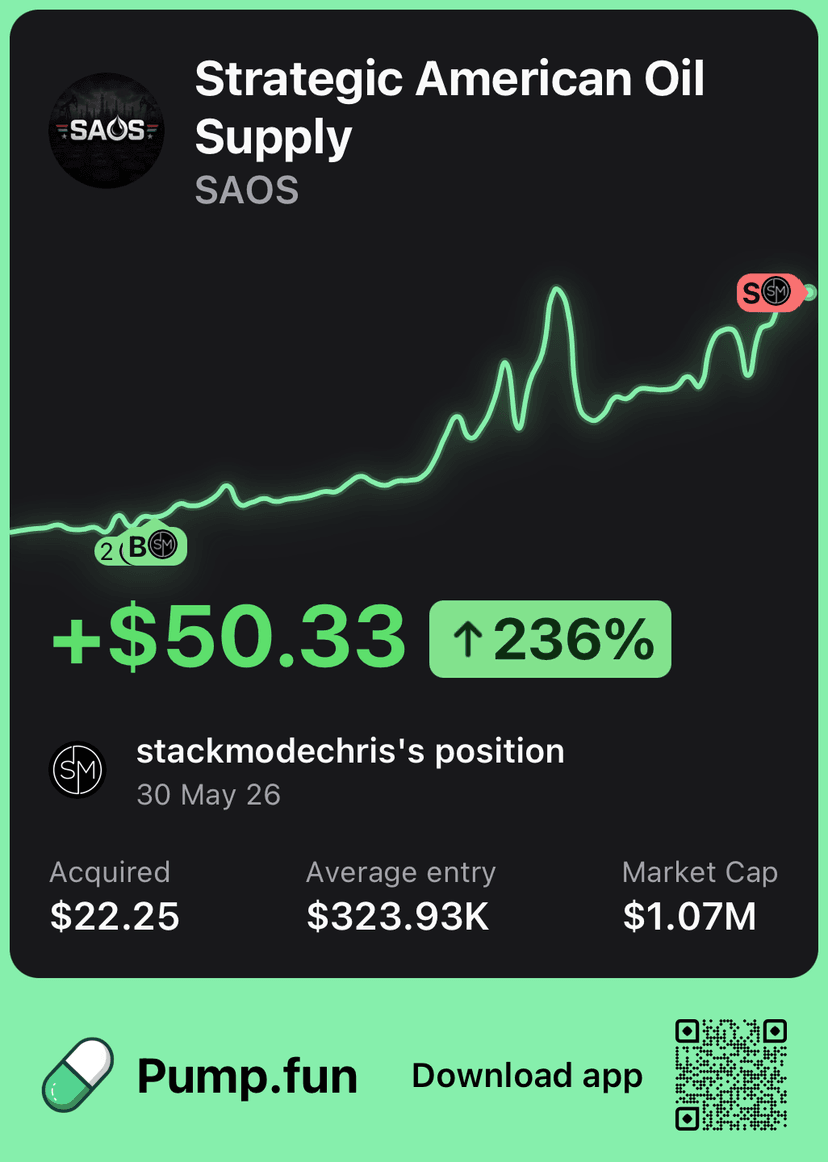 Crypto trade education proof example 8 shared by Stackmode