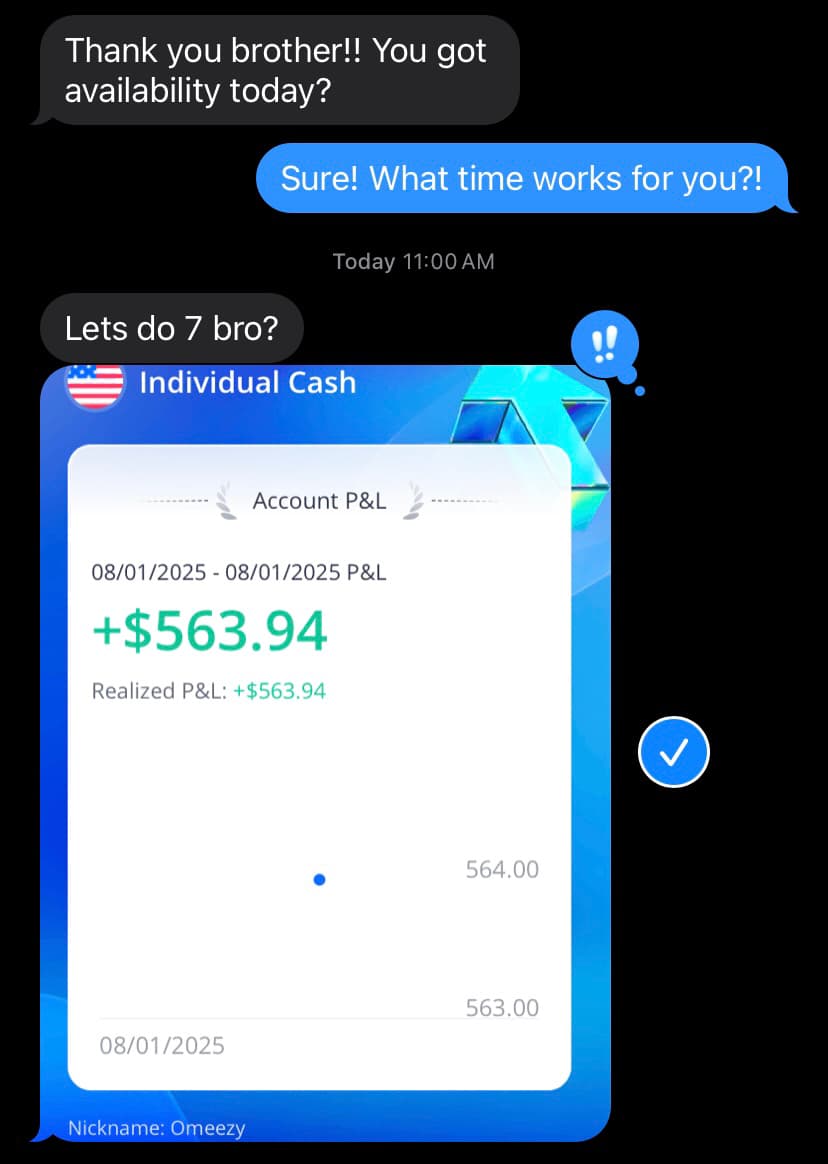 Stock trade education example 1 from Stackmode