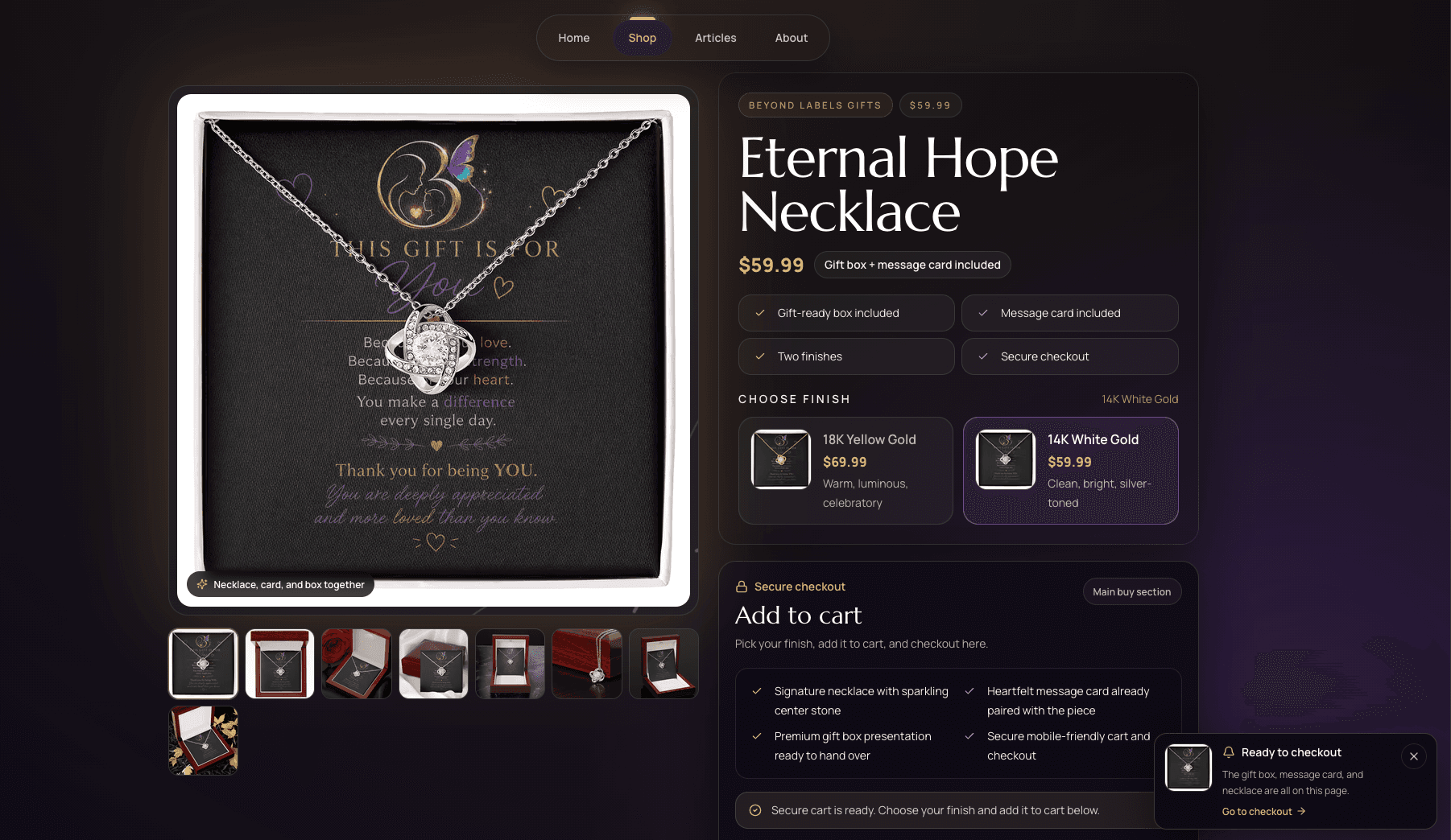 Beyond Labels Gifts — website built by StackModeChris at Stackmode Network