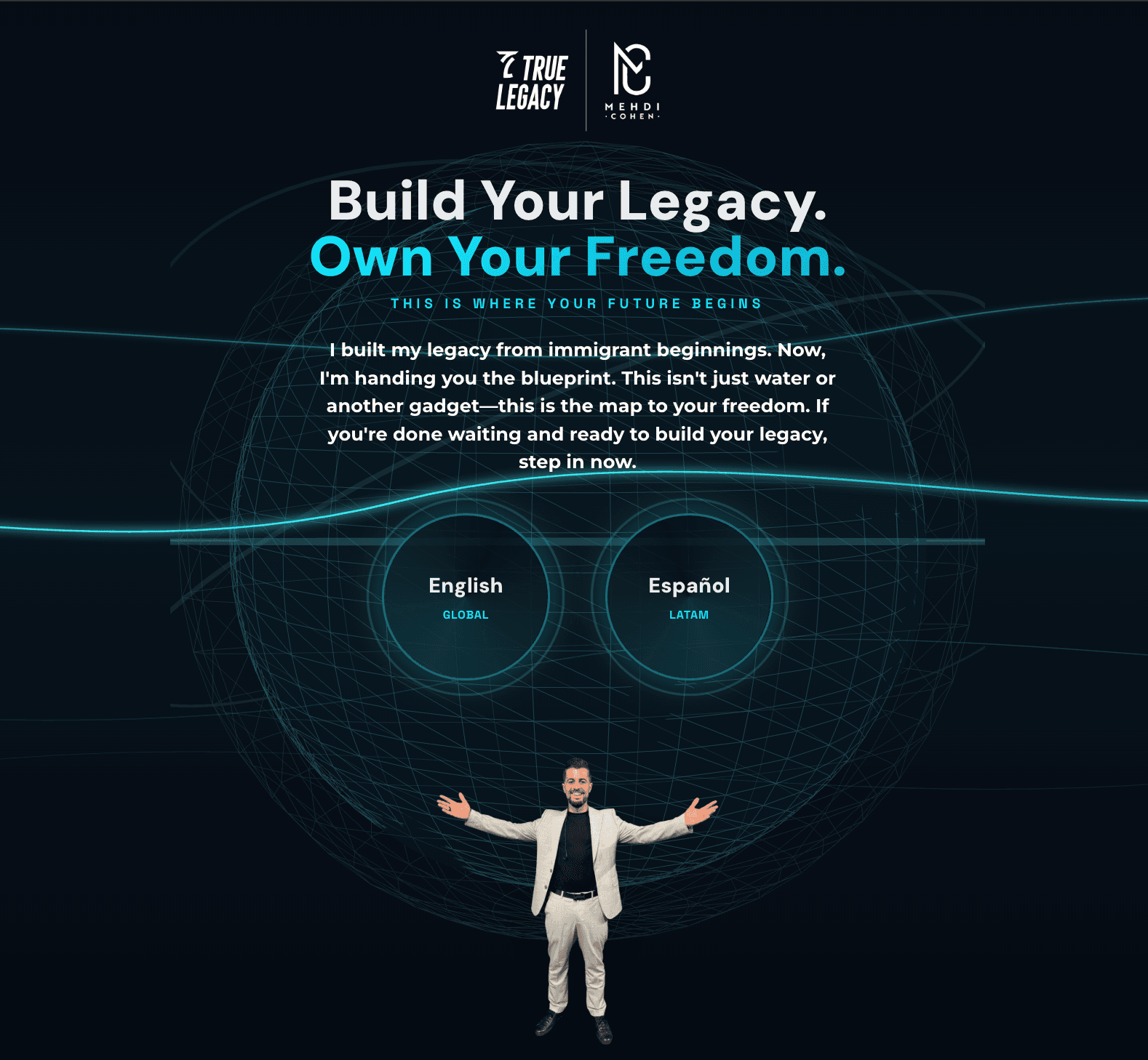 Mehdi Cohen — website built by StackModeChris at Stackmode Network