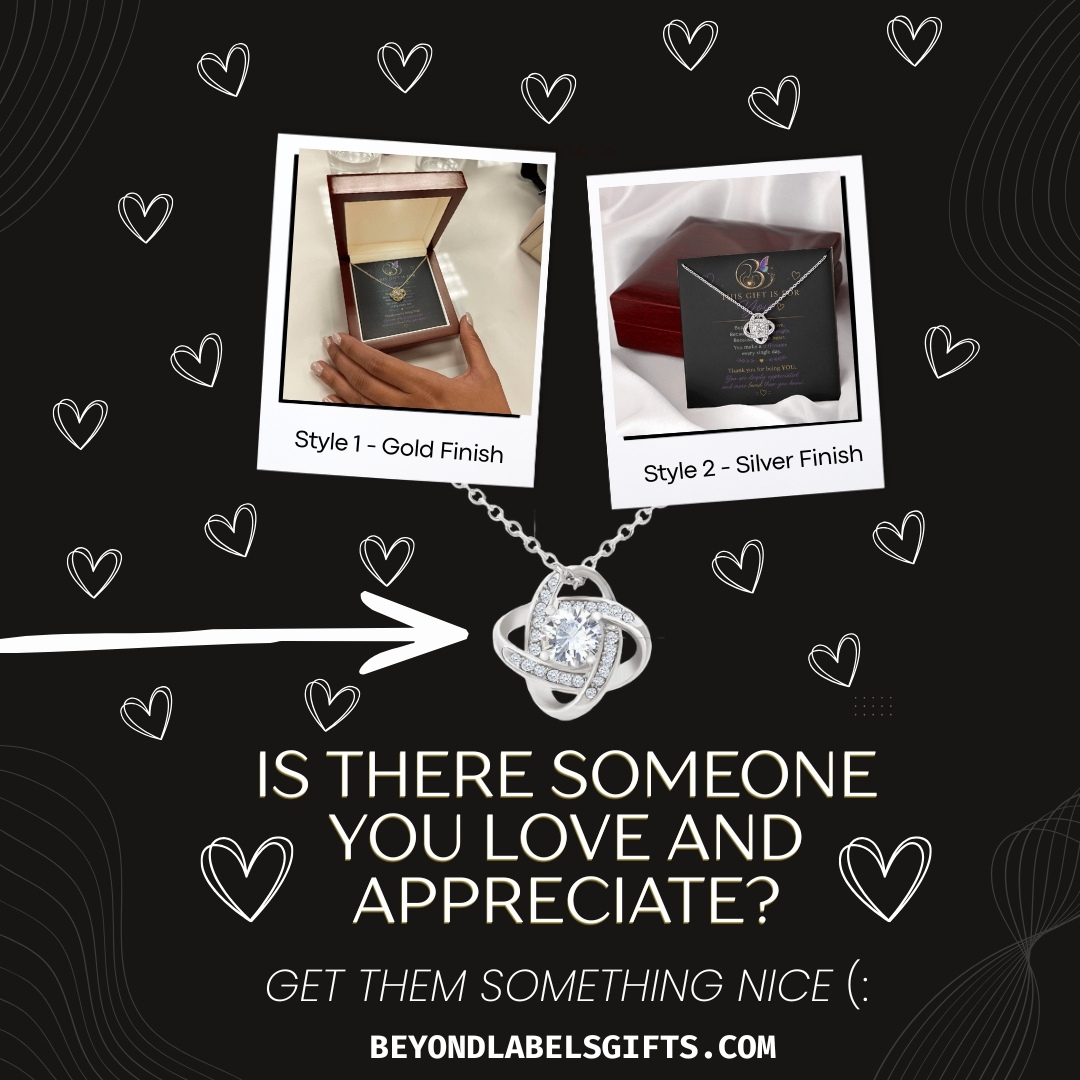 Beyond Labels Gifts jewelry ad designed by Stackmode