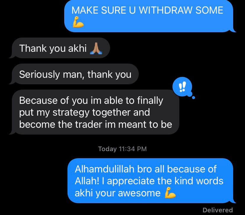 Withdrawal reminder