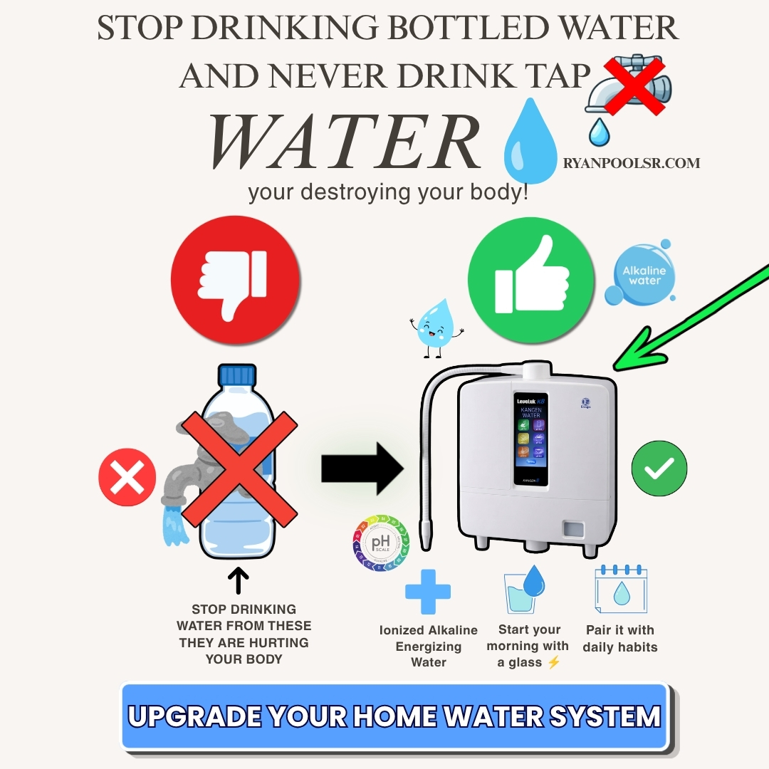 Ryan Pool before and after water system ad creative