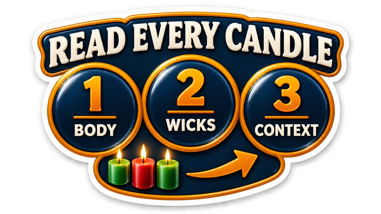 Candlestick reading checklist for trading