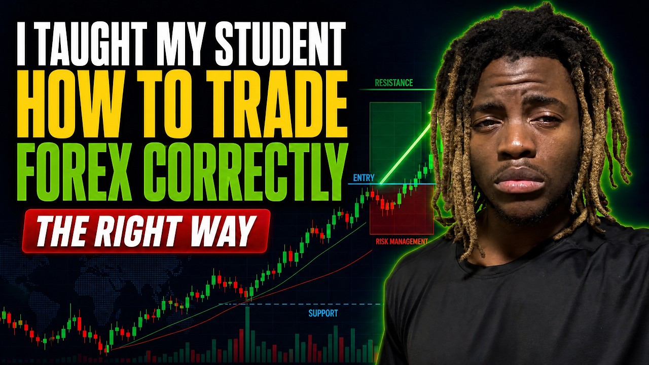 I Taught My Student How To Trade Forex Correctly