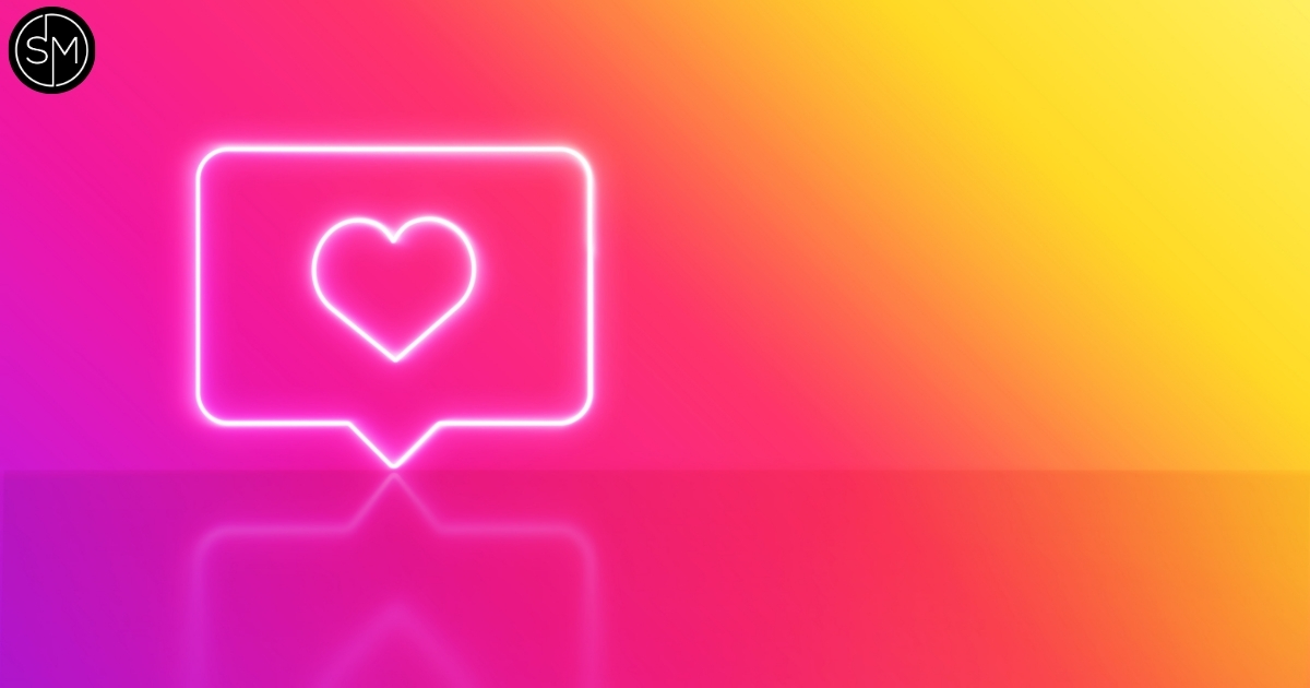 Likes and engagement social media image