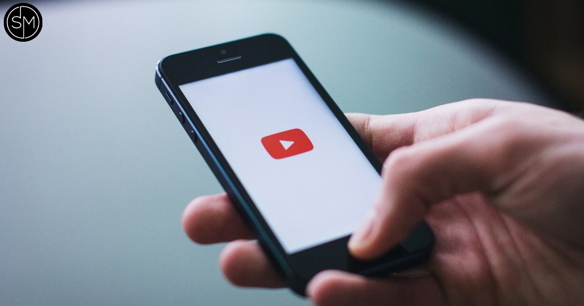 YouTube app on a phone