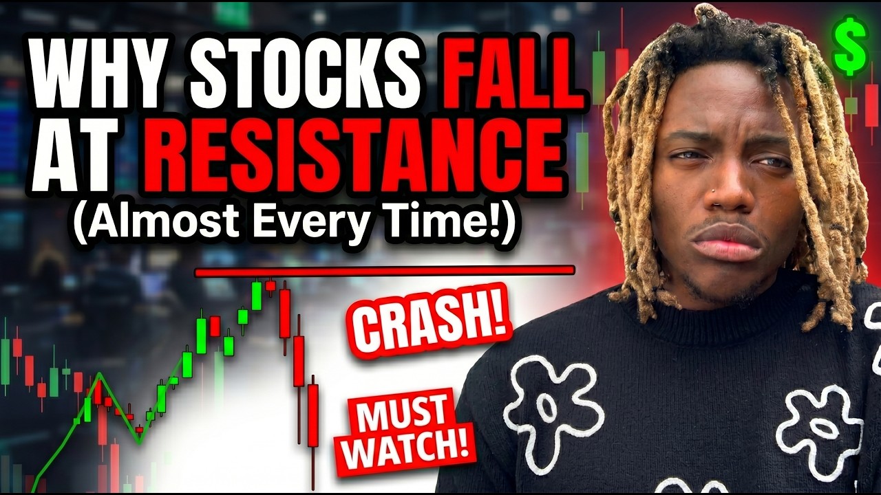 Why Stocks Fall At Resistance Almost Every Time video thumbnail