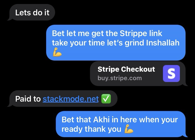 Student message education proof example 12 shared by Stackmode