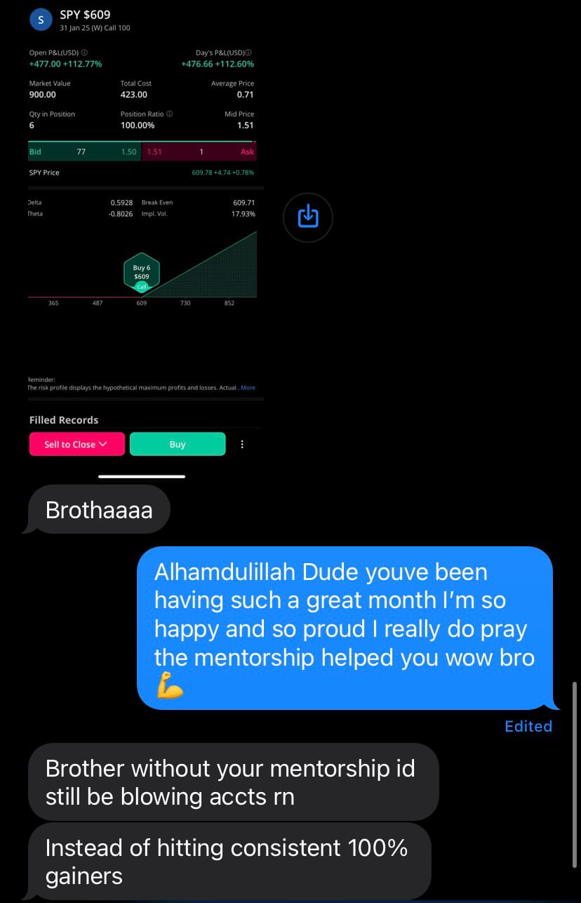Stackmode Academy member result - Stackmodechris