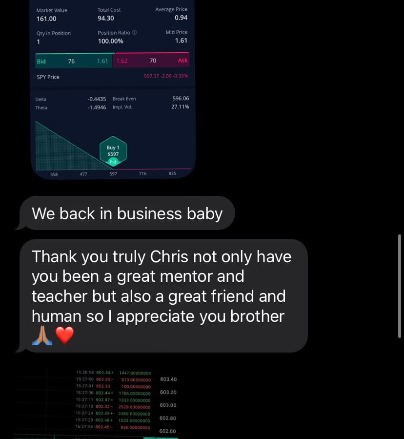 Stackmode Academy member result - Stackmodechris