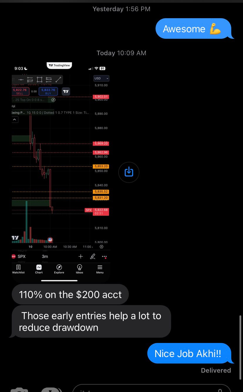 Stackmode Academy member result - Stackmodechris